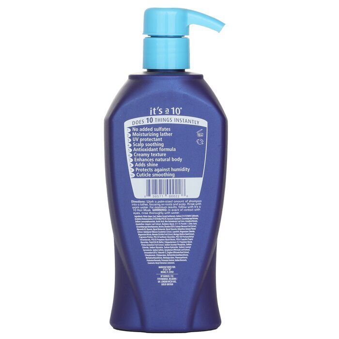 It's A 10 Miracle Moisture Shampoo 295.7ml/10oz