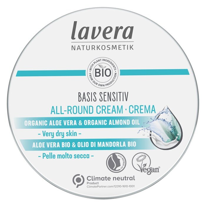 Lavera Basis Sensitiv All-Round Cream 150ml/5oz