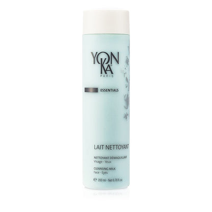 Yonka Essentials Cleansing Milk With Borneol - Face, Eyes & Lips 200ml/6.76oz