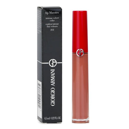 Giorgio Armani Lip Maestro Intense Velvet Color (Liquid Lipstick) - # 202 (Dolci) 6.5ml/0.22oz