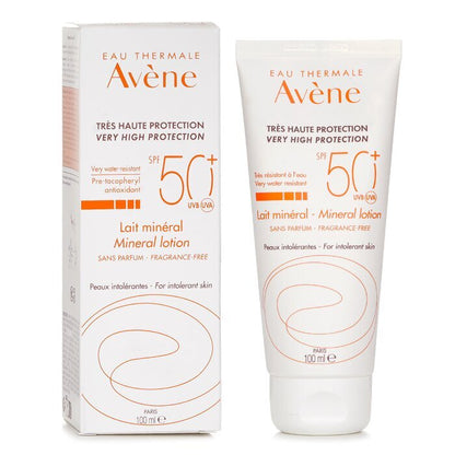 Avene Very High Protection Mineral Lotion SPF 50+ (For Intolerant Skin) 100ml/3.3oz