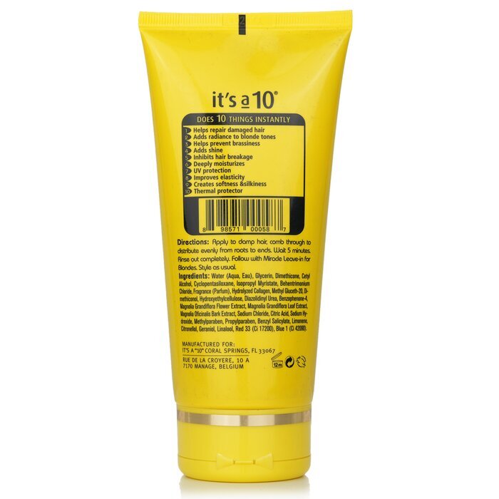 It's A 10 Five Minute Hair Repair (For Blondes) 148ml/5oz