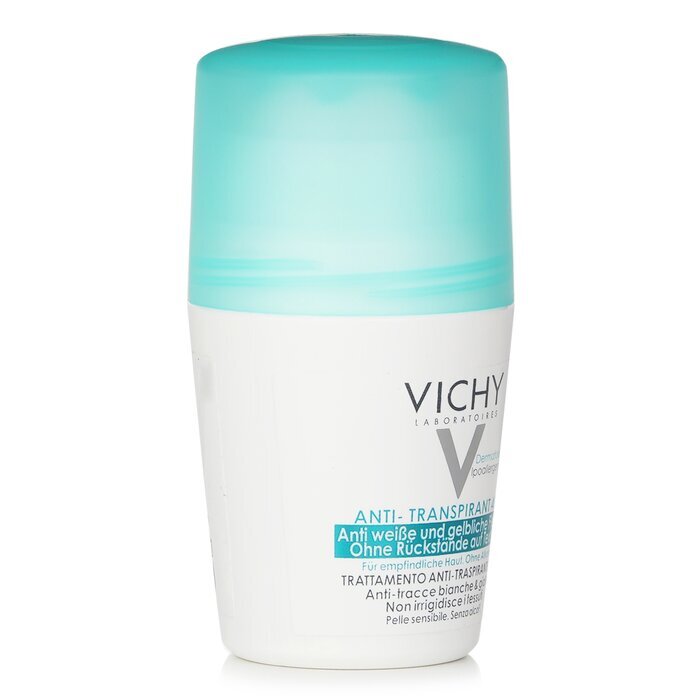 Vichy 48Hr Anti-Perspirant Roll-On - No White Marks & Yellow Stains (For Sensitive Skin) 50ml/1.69oz