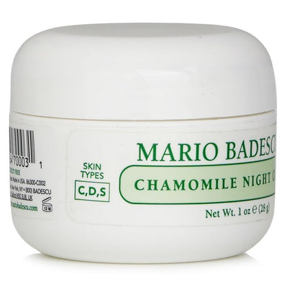 Mario Badescu Chamomile Night Cream - For Combination/ Dry/ Sensitive Skin Types 29ml/1oz