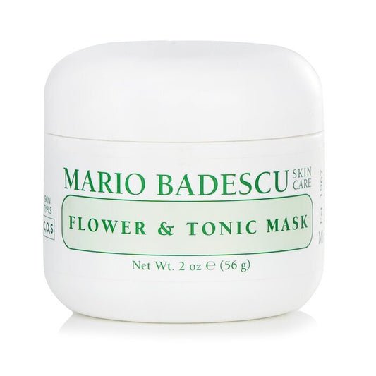 Mario Badescu Flower & Tonic Mask - For Combination/ Oily/ Sensitive Skin Types 59ml/2oz