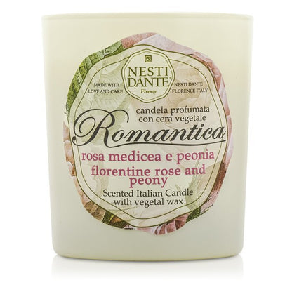 Nesti Dante Scented Italian Candle - Romantica Florentine Rose & Peony 160g/5.64oz