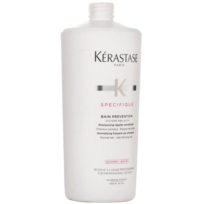 Kerastase Specifique Bain Prevention Normalizing Frequent Use Shampoo (Normal Hair - Hair Thinning Risk) 1000ml/34oz