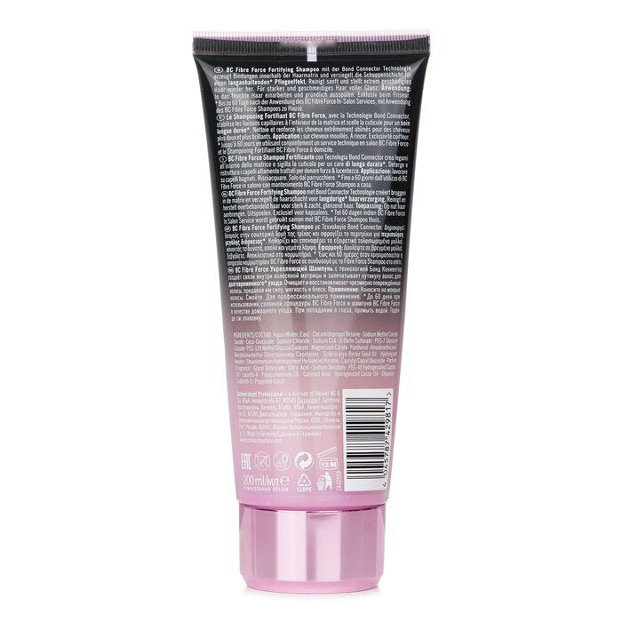 Schwarzkopf BC Bonacure Fibre Force Fortifying Shampoo (For Over-Processed Hair) 200ml/6.8oz