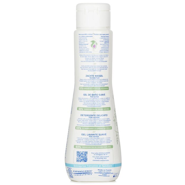 Mustela Gentle Cleansing Gel - Hair & Body 200ml/6.76oz