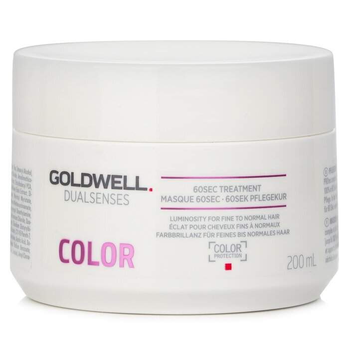 Goldwell Dual Senses Color 60SEC Treatment (Luminosity For Fine to Normal Hair) 200ml/6.7oz