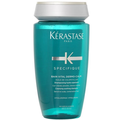 Kerastase Specifique Bain Vital Dermo-Calm Cleansing Soothing Shampoo (Sensitive Scalps, Combination Hair) 250ml/8.5oz