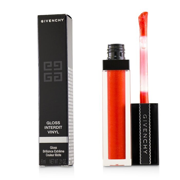 Givenchy Gloss Interdit Vinyl - # 11 Bold Orange 6ml/0.21oz