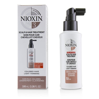 Nioxin Diameter System 3 Scalp & Hair Treatment (Colored Hair, Light Thinning, Color Safe) 100ml/3.38oz