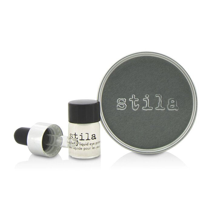 Stila Magnificent Metals Foil Finish Eye Shadow With Mini Stay All Day Liquid Eye Primer - Vintage Black Gold 2pcs