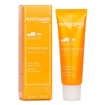 Phytomer Sun Solution Sunscreen SPF 30 (For Face and Sensitive Areas) 50ml/1.6oz