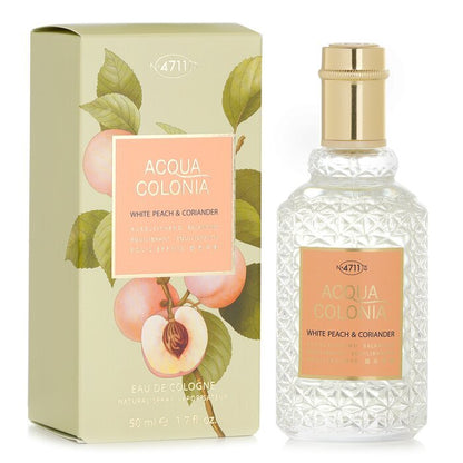 4711 Acqua Colonia White Peach & Coriander Eau De Cologne Spray 50ml