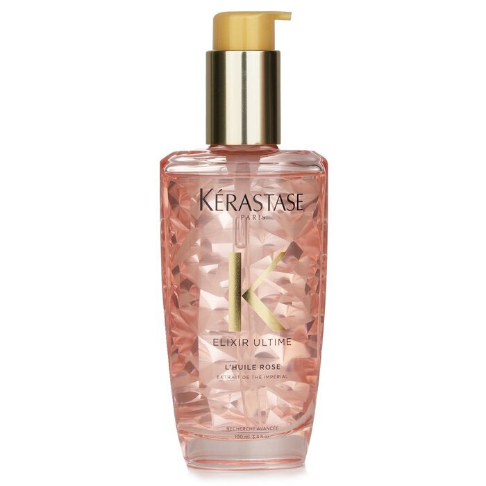 Kerastase Elixir Ultime L'Huile Rose Radiance Sublimating Oil (Color Treated Hair) 100ml/3.4oz