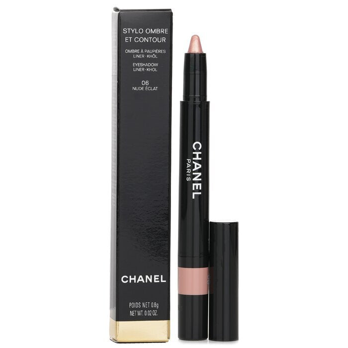 Chanel Stylo Ombre Et Contour (Eyeshadow/Liner/Khol) - # 06 Nude Eclat 0.8g/0.02oz