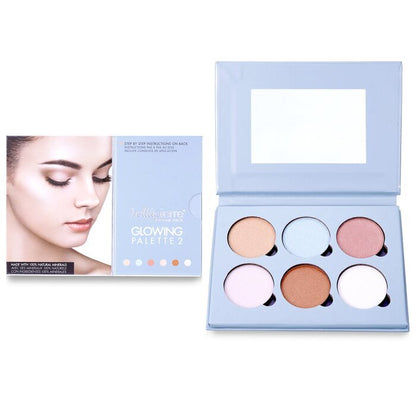 Bellapierre Cosmetics Glowing Palette 2 (6x Illuminator) 17.28g/0.6oz