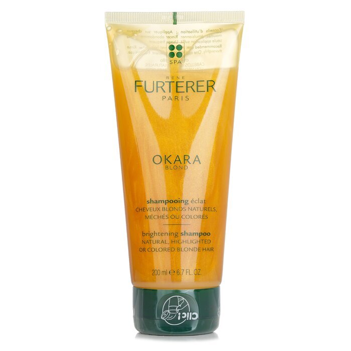 Rene Furterer Okara Blond Blonde Radiance Ritual Brightening Shampoo (Natural, Highlighted or Colored Blonde Hair) 200ml/6.7oz