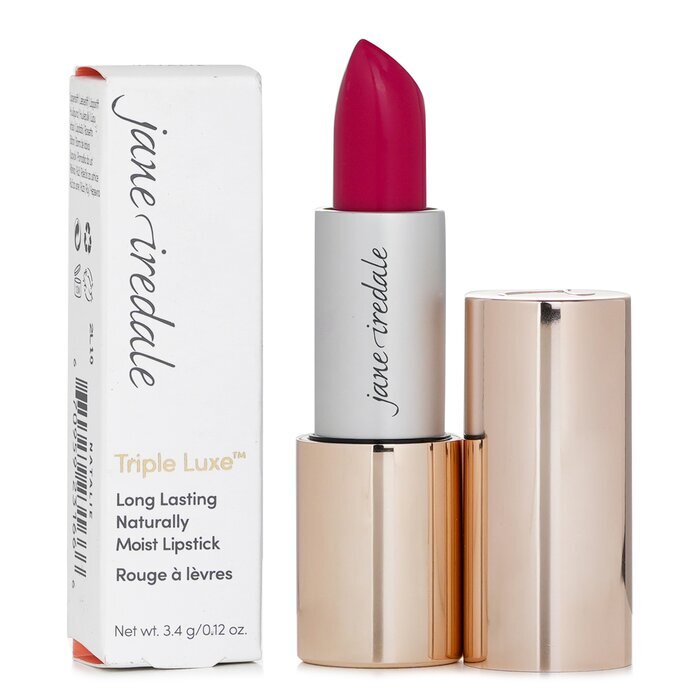 Jane Iredale Triple Luxe Long Lasting Naturally Moist Lipstick - # Natalie (Hot Pink) 3.4g/0.12oz