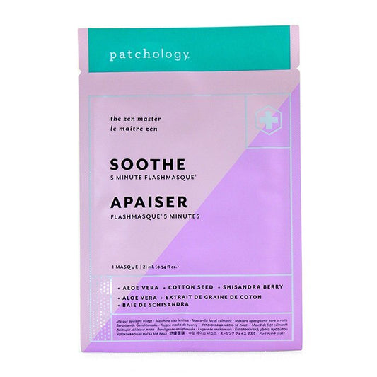 Patchology FlashMasque 5 Minute Sheet Mask - Soothe 4x21ml/0.74oz