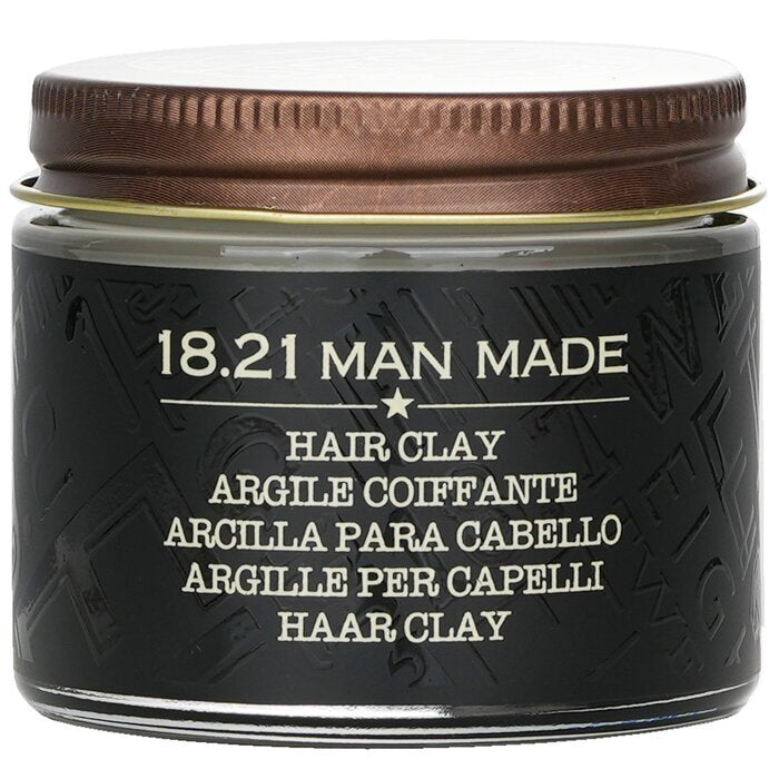 18.21 Man Made Clay - # Sweet Tobacco (Matte Finish / Medium Hold) 56.7g/2oz