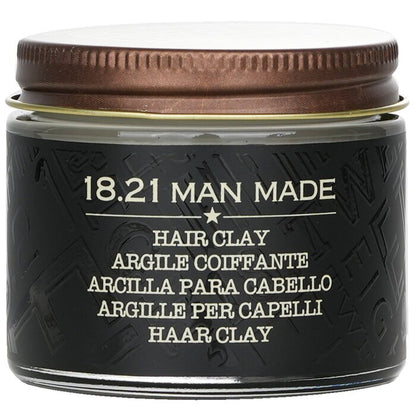 18.21 Man Made Clay - # Sweet Tobacco (Matte Finish / Medium Hold) 56.7g/2oz