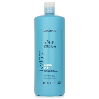 Wella Invigo Aqua Pure Purifying Shampoo 1000ml/33.8oz