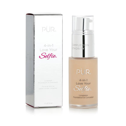 PUR (PurMinerals) 4 in 1 Love Your Selfie Longwear Foundation & Concealer - #LG4 Vanilla (Fair Skin With Golden Undertones) 30ml/1oz