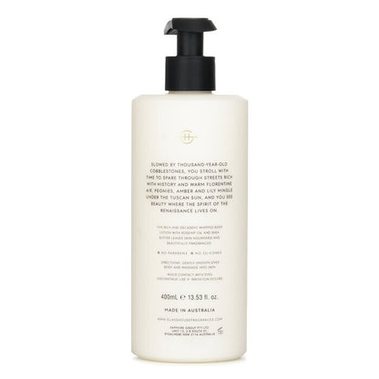 Glasshouse Body Lotion - Forever Florence (Wild Peonies & Lily) 400ml/13.53oz