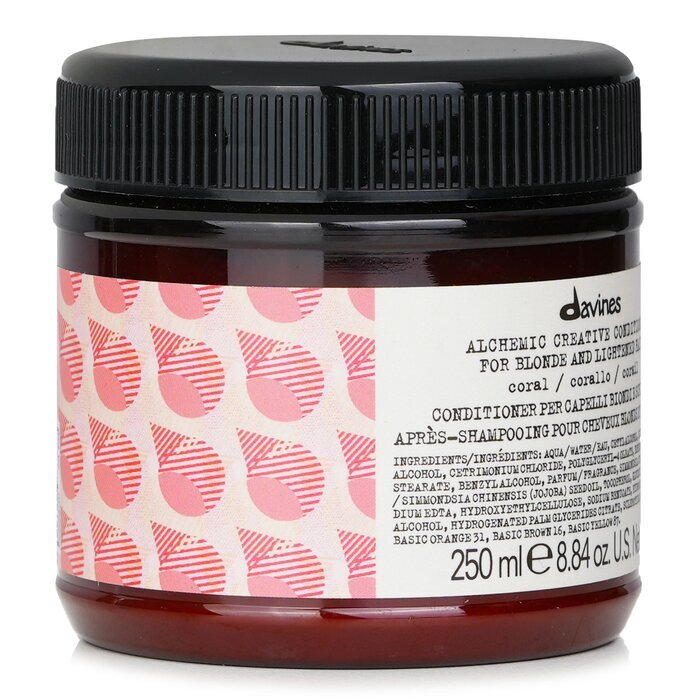 Davines Alchemic Creative Conditioner - # Coral (For Blonde and Lightened Hair) 250ml/8.84oz