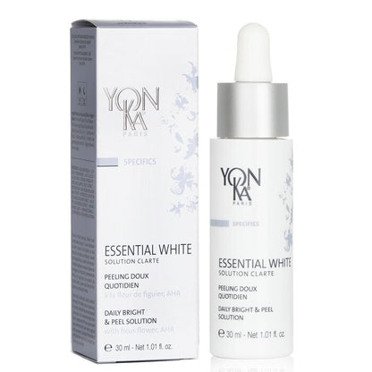 Yonka Specifics Essential White With Ficus Flower & AHA - Daily Bright & Peel Solution 30ml/1.01oz