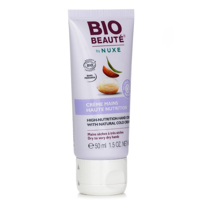 Bio Beaute By Nuxe High-Nutrition Hand Cream With Natural Cold Cream (For Dry To Very Dry Hands) 50ml/1.5oz