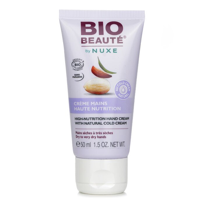 Bio Beaute By Nuxe High-Nutrition Hand Cream With Natural Cold Cream (For Dry To Very Dry Hands) 50ml/1.5oz