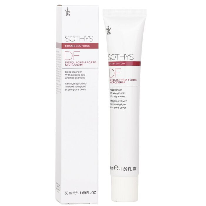 Sothys Cosmeceutique DF Desquacrem Forte Microderm Deep Cleanser - With Salicylic Acid & Rice Granules 50ml/1.69oz