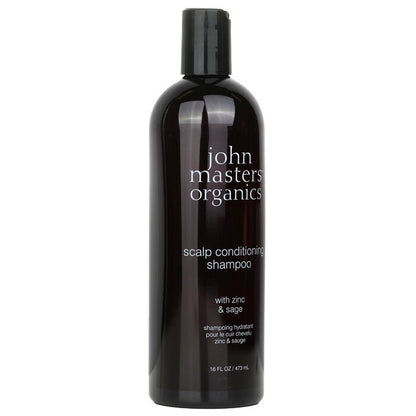 John Masters Organics 2-in-1 Shampoo & Conditioner For Dry Scalp with Zinc & Sage 473ml/16oz