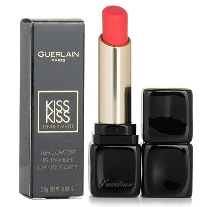 Guerlain Kisskiss Tender Matte Lipstick - # 520 Sexy Coral 2.8g/0.09oz