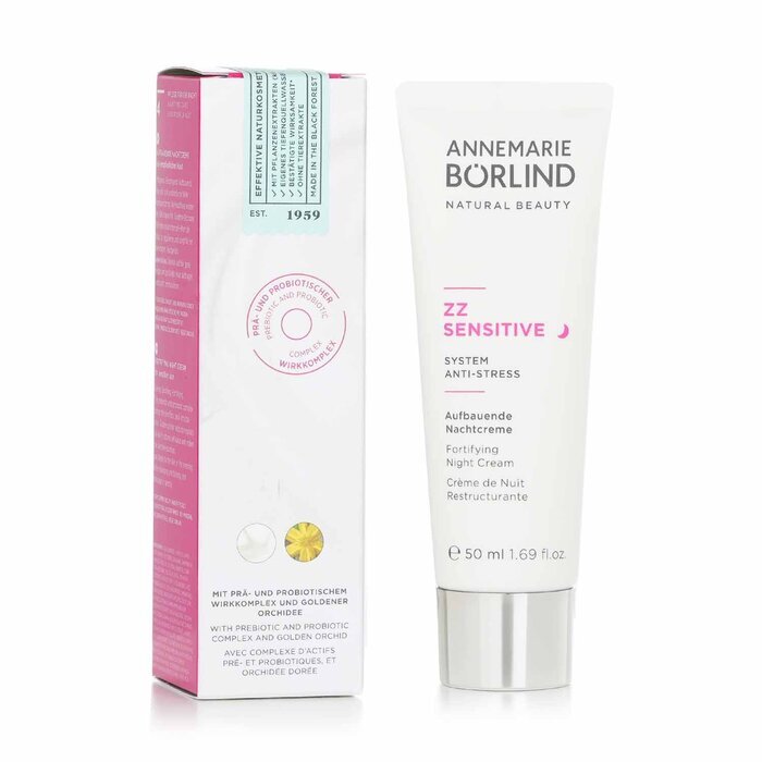 Annemarie Borlind ZZ Sensitive System Anti-Stress Fortifying Night Cream - For Sensitive Skin 50ml/1.69oz