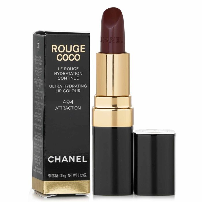 Chanel Rouge Coco Ultra Hydrating Lip Colour - # 494 Attraction 3.5g/0.12oz