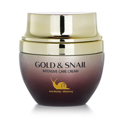 3W Clinic Gold & Snail Intensive Care Cream (Whitening/ Anti-Wrinkle) 55g/1.94oz