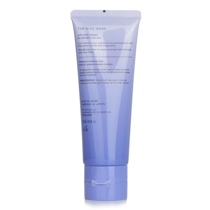 Tatcha The Rice Wash - Soft Cream Cleanser (For Normal To Dry Skin) 120ml/4oz