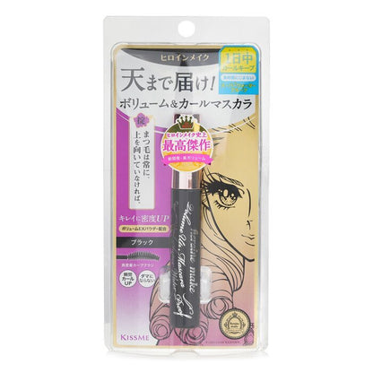 KISS ME Heroine Make Volume Up Mascara Super Waterproof - # 01 Jet Black 6g/0.2oz