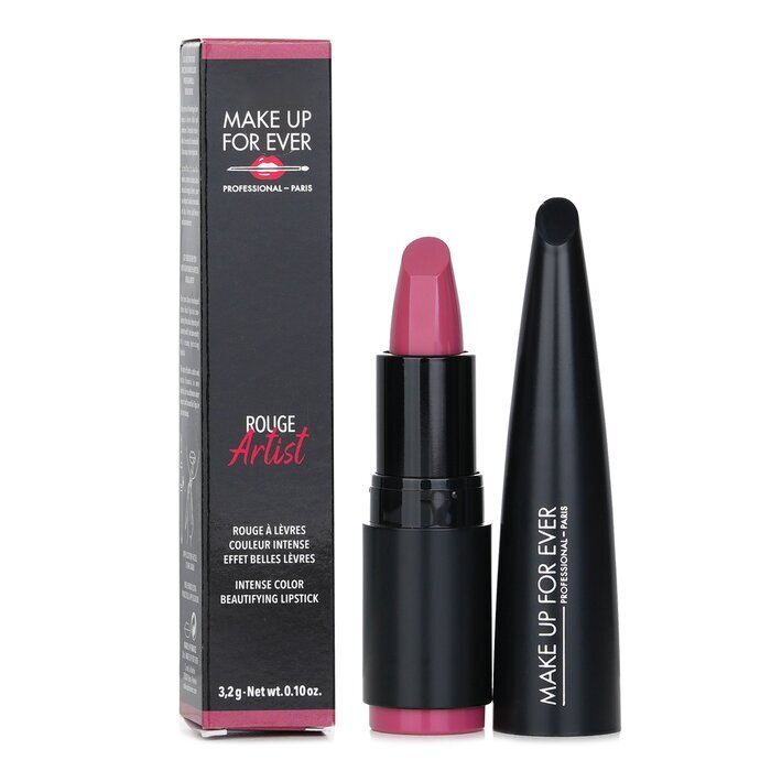 Make Up For Ever Rouge Artist Intense Color Beautifying Lipstick - # 166 Poised Rosewood 3.2g/0.1oz