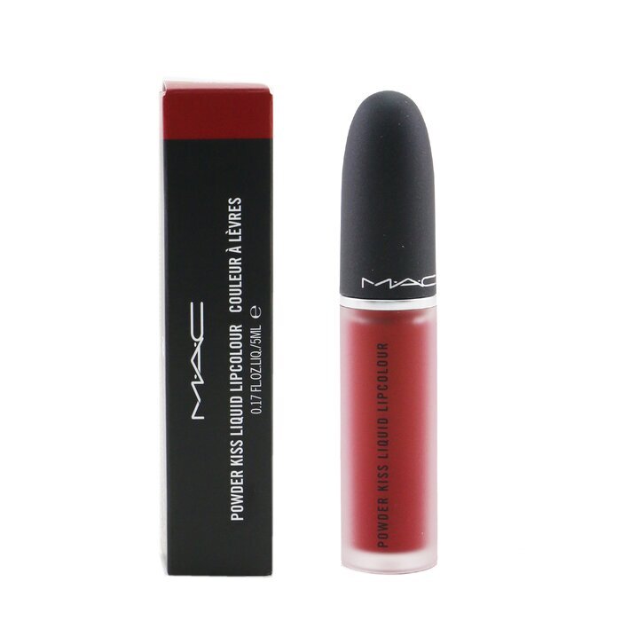 MAC Powder Kiss Liquid Lipcolour -  975 Ruby Boo 5ml