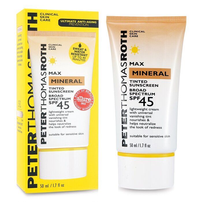 Peter Thomas Roth Max Mineral Tinted Suncreen Broad Spectrum SPF 45 50ml/1.7oz