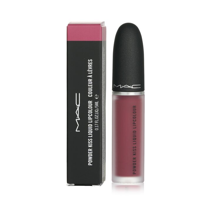 MAC Powder Kiss Liquid Lipcolour -  973 Pink Roses 5ml