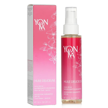 Yonka Huile Delicieuse Nourishing, Sublimative Dry Oil - Jasmine 100ml/3.38oz