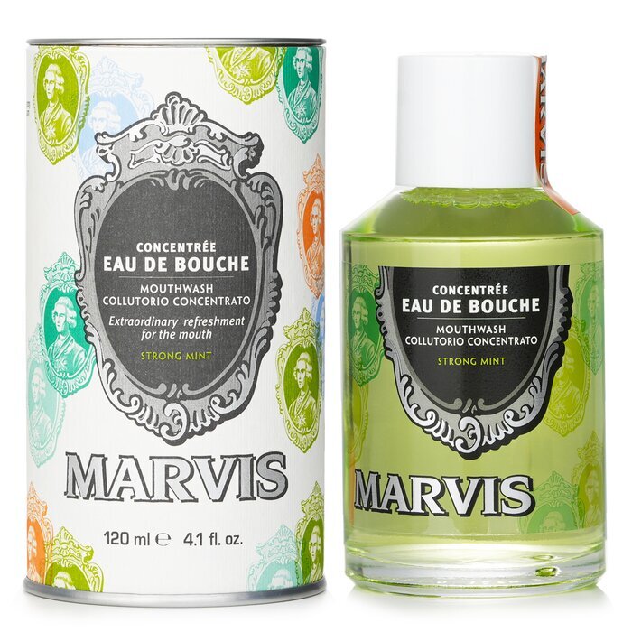 Marvis Eau De Bouche Concentree (Concentrated) Mouthwash - Strong Mint 120ml