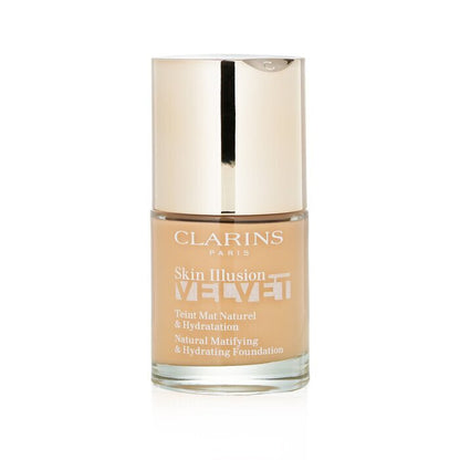 Clarins Skin Illusion Velvet Natural Matifying & Hydrating Foundation - # 108W Sand 30ml/1oz